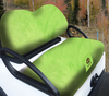 Cart Logic Tangy Lime Green Lux Plush Golf Cart Seat Cover Set
