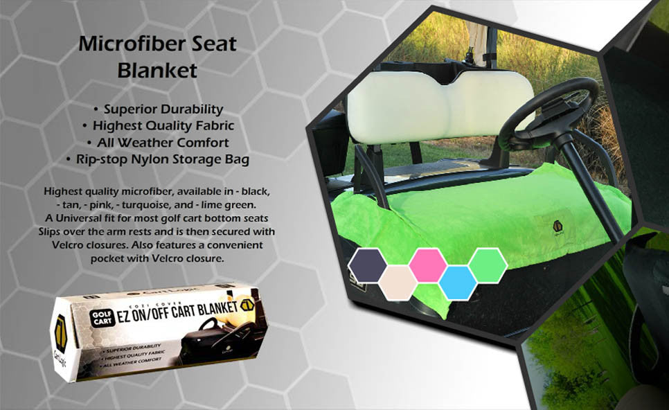 Cart Logic Golf Cart Seat Blankets
